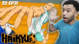 MAD DOG IS TOUGH  Haikyuu Season 2 Episode 21 Reaction [upl. by Rafaellle776]