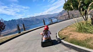 Queenstown NZ Luge  Scenic Ride  Go Pro [upl. by Anitsirt827]