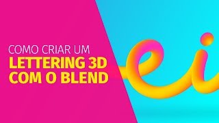 Como criar LETTERING 3D com a Blend Tool no ILLUSTRATOR [upl. by Drhcir]