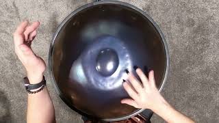 Handpan Overtone Pygmy C Nitrided ST steel [upl. by Uchish865]