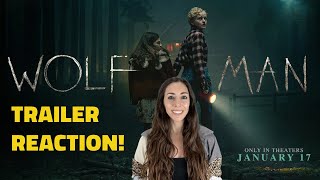 Wolf Man Trailer Reaction  Universals Horror Remake from Leigh Whannell [upl. by Hootman]