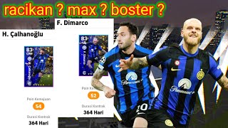 Max Level H Calhanoglu amp F Dimarco Inter Milan Gratis Terbaru  efootball 2024 mobile [upl. by Drazze]