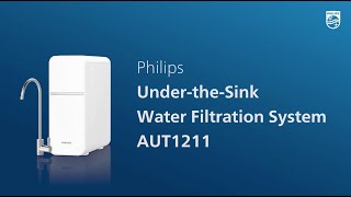 Philips UndertheSink Water Filtration System AUT121110 [upl. by Haropizt175]