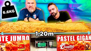 O PASTEL GIGANTE de FORTALEZA Feat NotoriousBOB [upl. by Lundell]