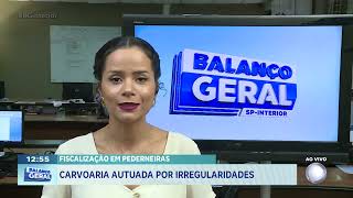 Fiscalização em Pederneiras carvoaria autuada por irregularidades [upl. by Rex126]