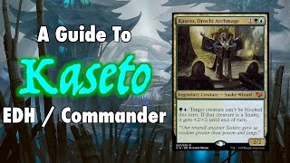 MTG  A Guide To Kaseto EDH  Commander for Magic The Gathering [upl. by Allecram750]