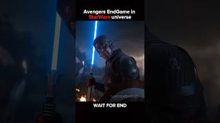 Endgame in Starwars Universe 🤯🥵  shorts marvel starwars [upl. by Draillih]