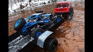 RC CAR AXIAL JEEP GLADIATOR SCX10 amp BUGGY 112 SCALE ADVENTURE [upl. by Mortie666]