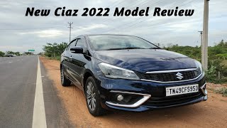 Maruti New Ciaz Alpha 2022 model  Full detailed review [upl. by Aniehs]