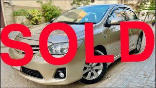 TOYOTA COROLLA ALTIS 2012  FOR SALE  adeelsvehicle [upl. by Yendirb]