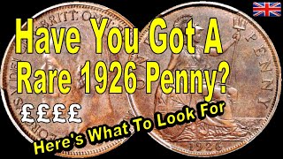 Do You Have a Rare 1926 Penny ££££ [upl. by Juliet]