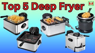 The 5 Best Deep Fryer Electric Deep Fryer of 2024 [upl. by Naahs]