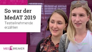 So war der MedAT 2019 Testteilnehmende erzählen 👩🏽‍⚕️👨🏼‍⚕️ [upl. by Angell]