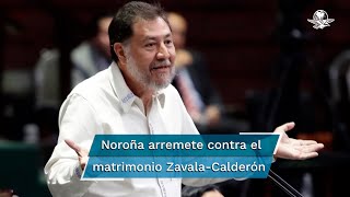 Noroña exige a Margarita Zavala no participar en discusión de la reforma eléctrica [upl. by Samford741]