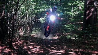 2024 KTM 350 EXCF Enduro Test [upl. by Eentruoc]