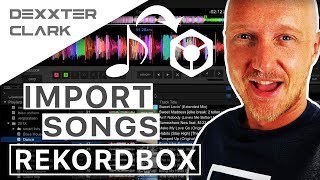 How to import music to rekordbox  importing files tracks and songs [upl. by Heriberto]