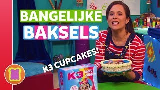 K3 CUPCAKES IN 1 2 3  Bangelijke baksels [upl. by Winola323]