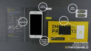 NEW RhinoShield 3D Impact Screen Protector Edge to Edge Coverage  Serious Impact Protection [upl. by Rufus]