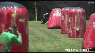 Amazing difference between light and dark paintballs on video [upl. by Ikcaj]