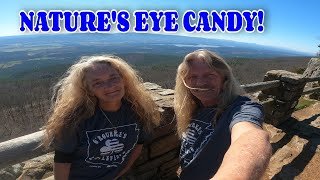 WE SEEN IT UP CLOSEcouple builds tiny house homesteading offgrid RV life RV living [upl. by Anoif]