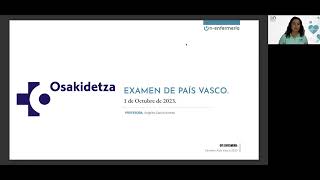 EXAMEN COMENTADO OPE ENFERMERÍA PAÍS VASCO  Osakidetza 2023 [upl. by Nirb]