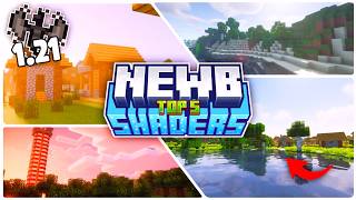 New  MCPE 121  Top 5 Newb Shaders [upl. by Butler]