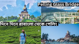 পেলিং Tour guide  Glass Bridge pelling  Ravangla to pelling [upl. by Lorre]