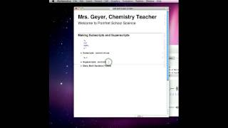 Superscripts and Subscripts [upl. by Tevis]