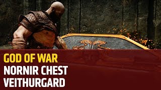 God of War  Nornir Chest in Veithurgard Veidrrgard [upl. by Kcinomod]