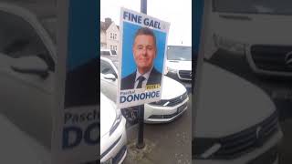 Minister Paschal o Donohoe breaching Road traffic acts and endangering the public [upl. by Attenor223]