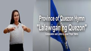 Conducting Hymn of Quezon Province LALAWIGAN NG QUEZON [upl. by Kentigera662]