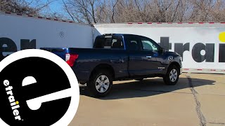 etrailer  Trailer Wiring Harness Installation  2017 Nissan Titan N40975 [upl. by Ttirrej]