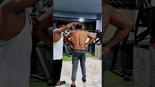 Gym lover strong back back💪💪💪🏋️🖕🤟 exercisefitnesstrendingshortvideopost trendingactorwarm up [upl. by Aschim]