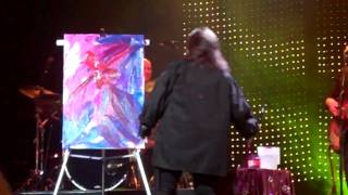 Jann Arden Painting amp Allison Cornell Singing November 26 2009 Edmonton [upl. by Sparhawk936]