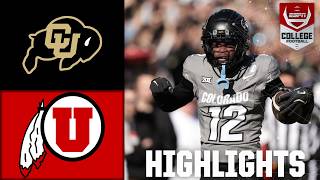 Utah Utes vs Colorado Buffaloes  Full Game Highlights  ESPN College Football [upl. by Helbonna886]