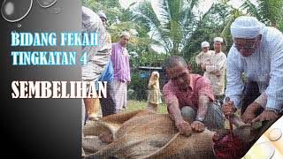 FEKAH TINGKATAN 4  SEMBELIHAN [upl. by Nylzzaj193]