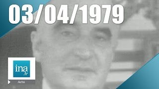 24h sur la Une du 3 avril 1974 mort de Georges Pompidou  Archive INA [upl. by Lise]