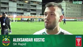 Debütant Kostic im Interview [upl. by Aivil84]