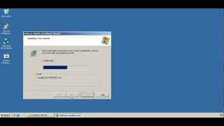 MS Windows Server 2003 Enterprise Edition Service Pack 2 installation [upl. by Hesketh]