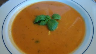 Tomatensuppe   Laktosefrei  mit dem GourmetMaxx Thermo Multikocher 9 in 1 [upl. by Nosral]