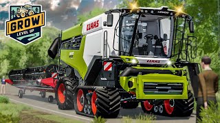 CLAAS LEXION 8900 in der ERNTE 🚜 Grow Level Up 112 LANDWIRTSCHAFT SIMULATOR 22 [upl. by Droc]