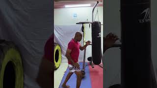 Jumping knee kick shortsvideo shortfeed [upl. by Enomar]