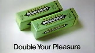 Throwback Thursday  Wrigleys Gum 3 Commercials [upl. by Akierdna711]