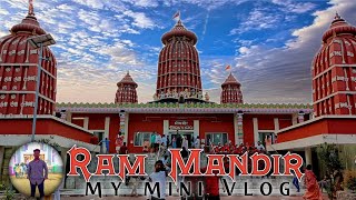 Ram Mandir  Temple Bhubaneswar  Welcome to my New Small Vlog video [upl. by Mackenie752]