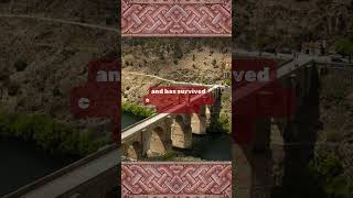 Roman Masterpiece The Alcántara Bridge 🌉alcantara bridge romanengineering history ancient [upl. by Enaitsirk849]