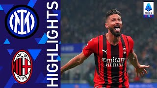 Inter 12 Milan  Giroud trascina il Milan in una rimonta mozzafiato  Serie A TIM 202122 [upl. by Narah349]