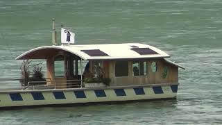 Basel Ferry  Klingental Fähre quotVogel Gryffquot [upl. by Fesoy]