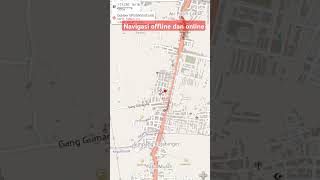 Aplikasi navigasi online dan offline android automobile maps alpinequest googlemaps shorts [upl. by Ahseki]