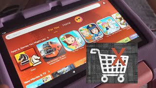 How to remove the store option from Amazon Fire kids tablet [upl. by Yablon]