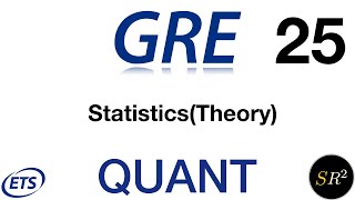 GRE Lecture 25 Statistics Theory [upl. by Olegnaleahcim711]